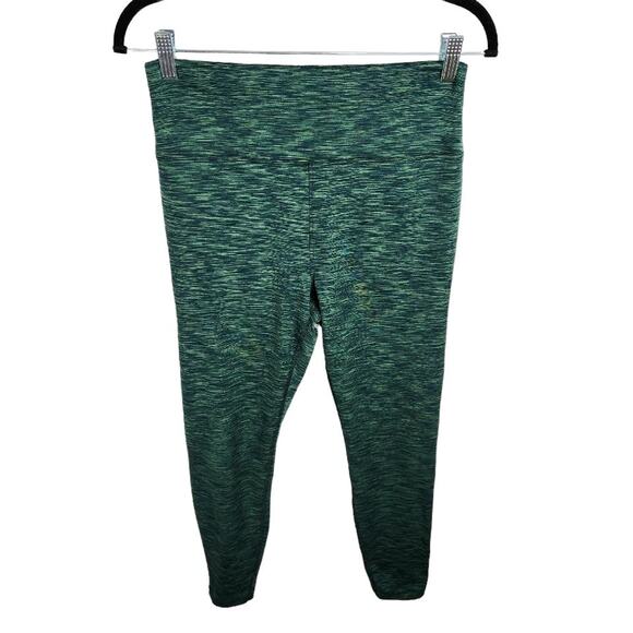 Outdoor‎ Voices Hi Rise 7/8 Leggings Womens Large Heathered Green - Picture 1 of 5